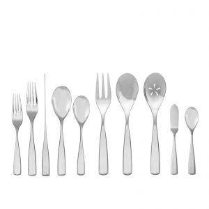 Nambe Anna 45 Piece Flatware Set for 8