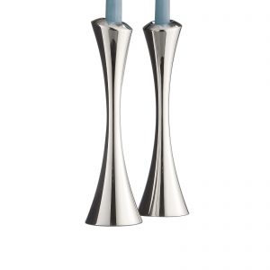 Nambe Aquila Candlesticks