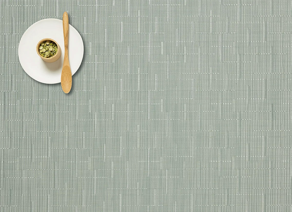 Chilewich Bamboo placements - rectangular - Seaglass