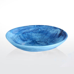 Everyday Large Resin Bowl Denim Swirl