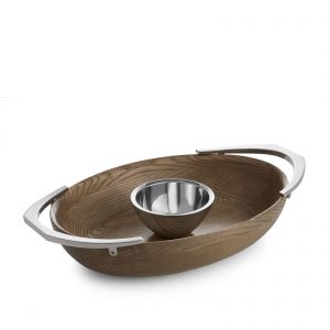 Nambe Cabo Chip & Dip