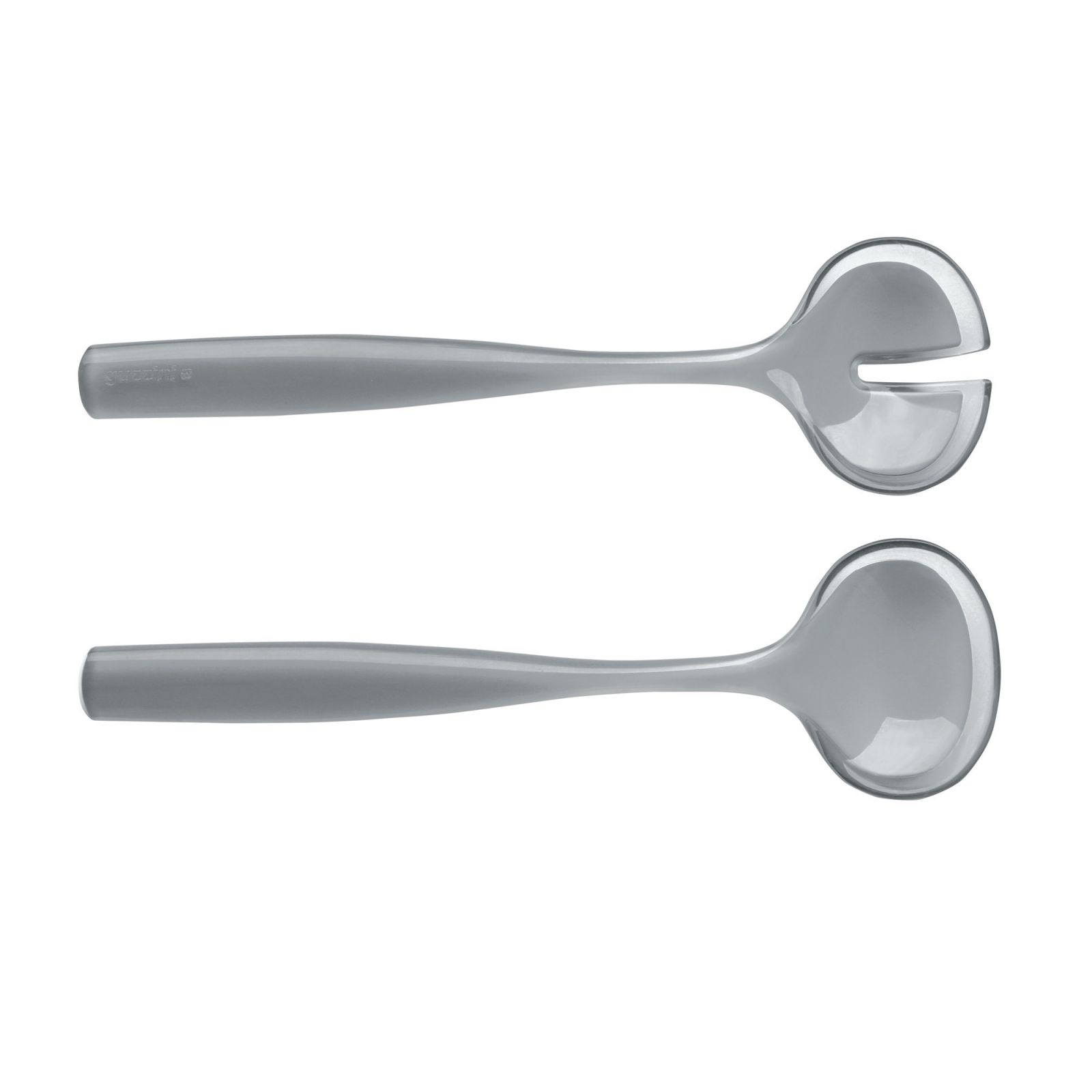 Guzzini Grace Salad Servers - Grey/White