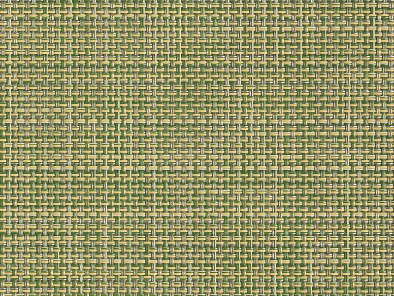 Chilewich Mini Basketweave Placemat - Dill - closeup to show texture