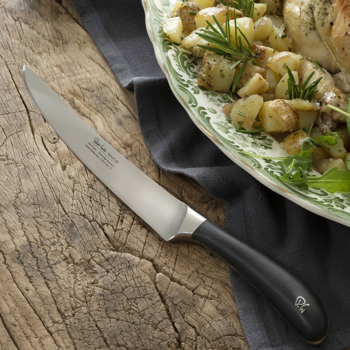 20cm/8” Carving Knife on table