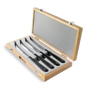 Robert Welch Signature Boxes Set of 4 Steak Knives in Wooden Box