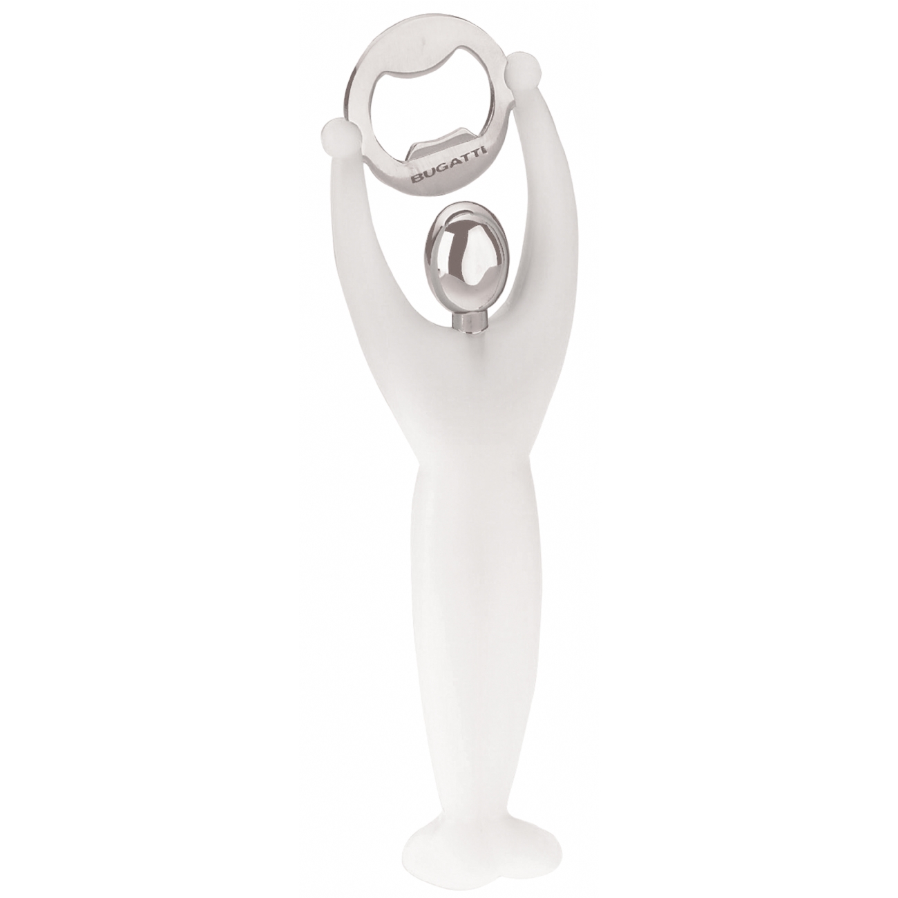 Bugatti Gym Collection - White Bottle Opener