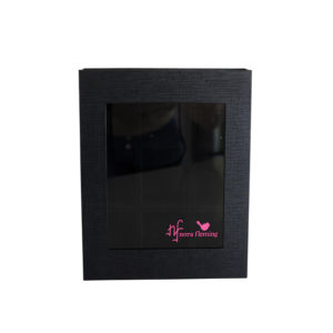 Nora Fleming Keepsake Box Black Linen