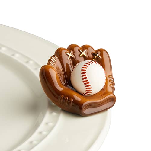 Nora Fleming Mini - Catch Some Fun baseball glove