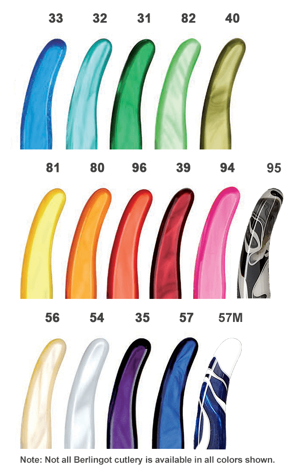 Claude Dozorme bottle opener handle colors - 33, 32, 31, 82, 40, 81, 80, 96, 39, 94, 95, 56, 54, 35, 57, 57M