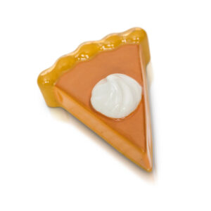 Nora Fleming Mini Pumpkin Pie slice