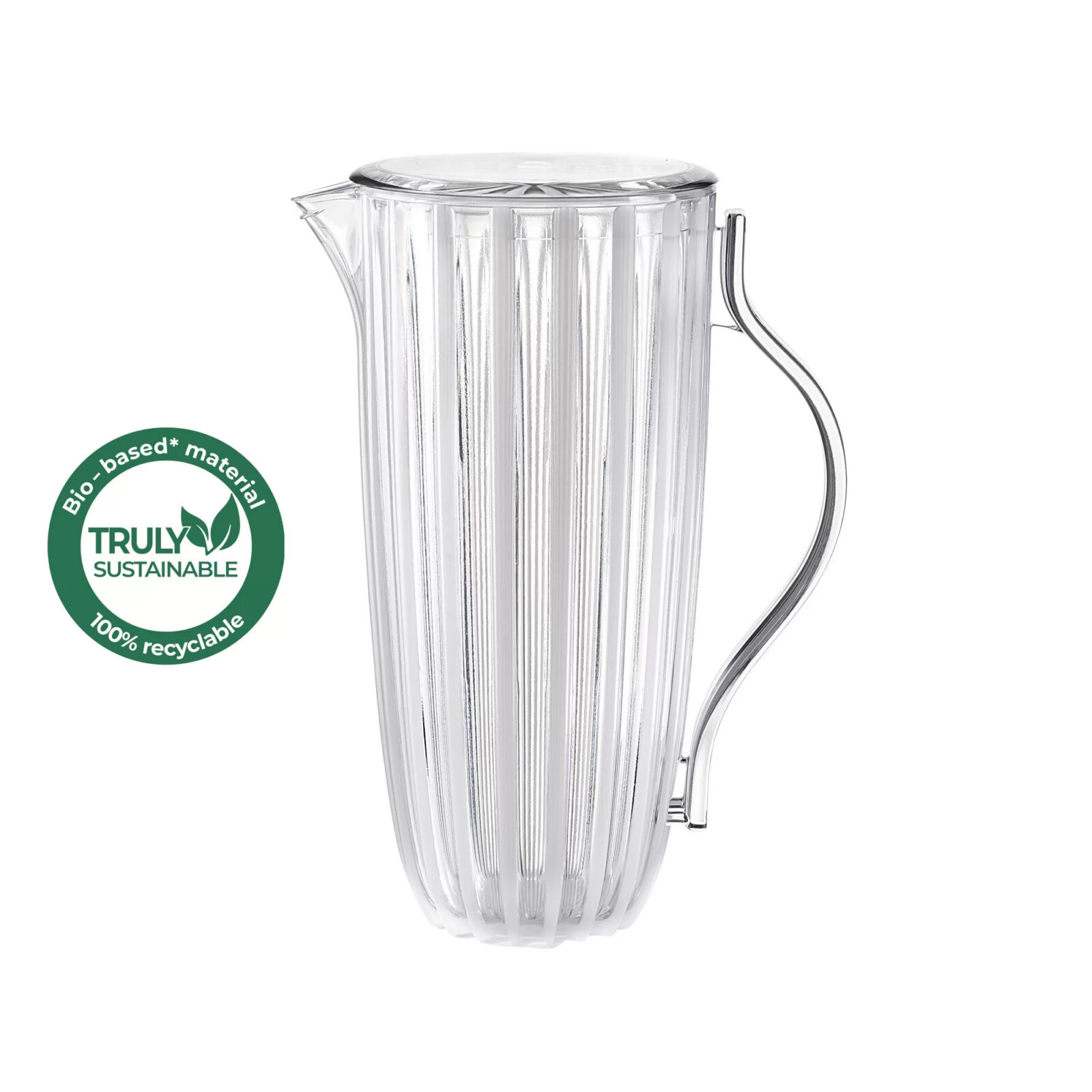 Guzzini Bellissimo Pitcher with Lid - Mother of Pearl