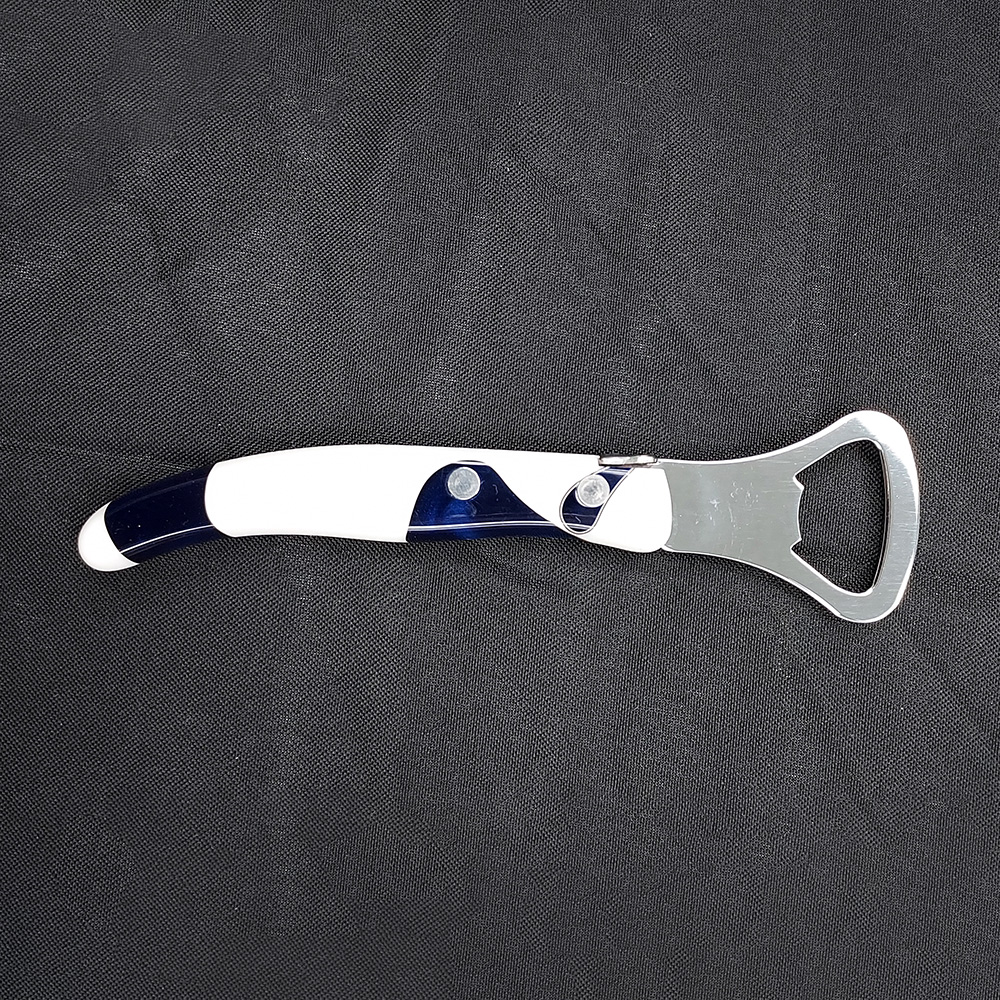 Claude Dozorme Berlingot Bottle Opener - Blue Marble