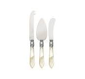 Oxford 3 Piece Cheese Set Ivory