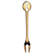 KISS Cake/Party Dessert Fork-Gold