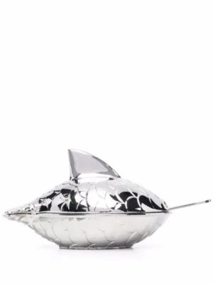 Columbina Salt Cellar and Spoon
