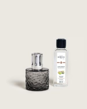 Mirage Black Fragrance Lamp Gift Set with Wilderness